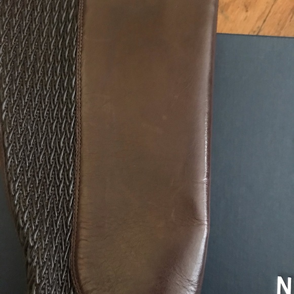 Cole Haan Simona Brown Leather Riding Boots - Picture 7 of 8